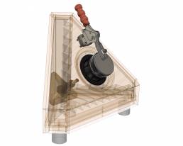 Loudspeaker test chamber TTC drive unit testing chamber